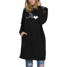 Load image into Gallery viewer, 2019 New Fashion T-Shirt For Women Loose Round Neck Pocket Top Horse Love Letters Print Women T-Shirt Tops Plus Size Cute Summer
