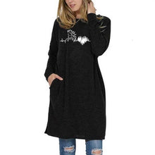 Load image into Gallery viewer, 2019 New Fashion T-Shirt For Women Loose Round Neck Pocket Top Horse Love Letters Print Women T-Shirt Tops Plus Size Cute Summer
