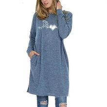 Load image into Gallery viewer, 2019 New Fashion T-Shirt For Women Loose Round Neck Pocket Top Horse Love Letters Print Women T-Shirt Tops Plus Size Cute Summer
