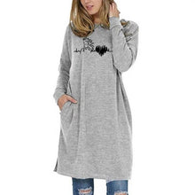 Load image into Gallery viewer, 2019 New Fashion T-Shirt For Women Loose Round Neck Pocket Top Horse Love Letters Print Women T-Shirt Tops Plus Size Cute Summer
