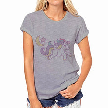 Load image into Gallery viewer, 2020 New Fashion Summer Women T Shirt Novelty Harajuku Kawaii Cute Style Horse Print T-shirt New Short Sleeve Tops
